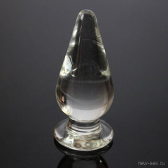 Анальная пробка из стекла