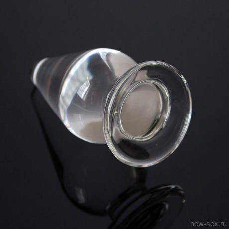 Анальная пробка из стекла