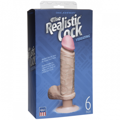 Вибромассажер 6 in VIBRO REALISTIC