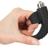 Вибронасадка на палец с винтовым наконечником Finger Vibrator by Black Velvets