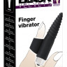 Вибронасадка на палец с винтовым наконечником Finger Vibrator by Black Velvets