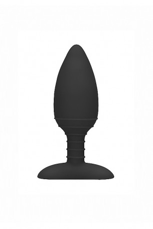 Анальная пробка с вибрацией и функцией нагрева Heating Anal Butt Plug Glow
