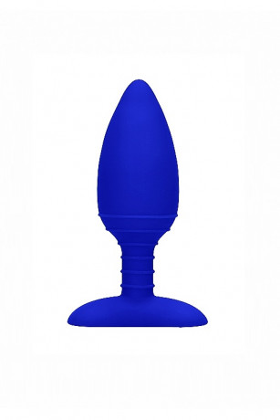 Анальная пробка с вибрацией и функцией нагрева Heating Anal Butt Plug Glow