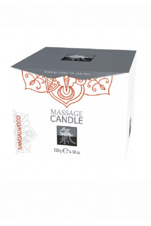 Массажная свеча с тонким волнующим ароматом сандала