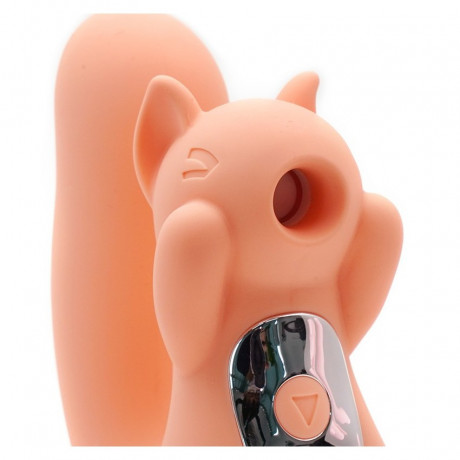 Мембранный стимулятор клитора Белочка с вибрацией