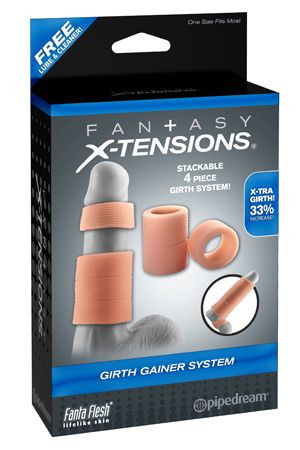 Набор насадок для утолщения и стимуляции Girth Gainer System