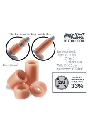 Набор насадок для утолщения и стимуляции Girth Gainer System