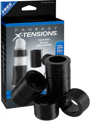 Набор насадок для утолщения и стимуляции Girth Gainer System