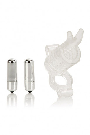 Супер эластичная насадка с двойным вибратором ENDLESS DESIRES