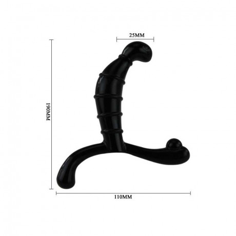 Изогнутый стимулятор простаты без вибрации Male G Spot	