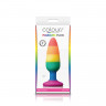 Радужная анальная пробка Colours Pride Edition Pleasure Plug