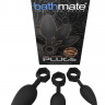 Набор анальных плагов с кольцом Bathmate Anal Training Plugs