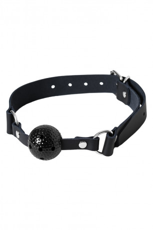 Стильный дышащий кляп с регулируемым ремешком