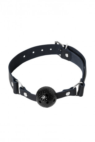 Стильный дышащий кляп с регулируемым ремешком