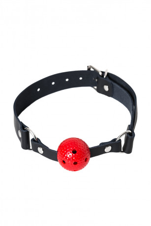 Стильный дышащий кляп с регулируемым ремешком