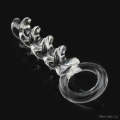 Стеклянный анальный шуруп