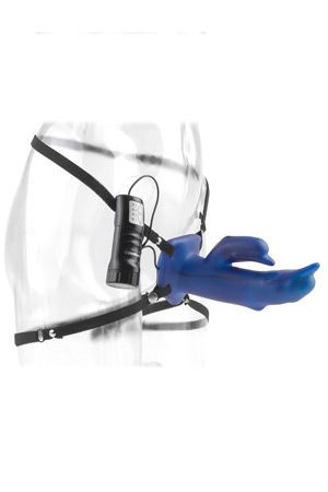 Фалоиммитатор с креплением DOLPHIN с вибрацией