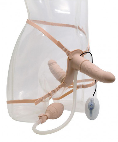 Страпон DOUBLE VIBRATING