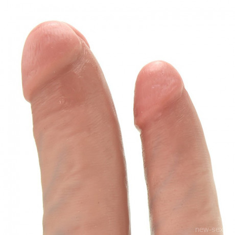 Фаллоимитатор для двойного проникновения на присоске