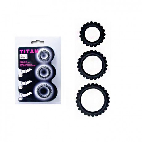 Набор эрекционно стимулирующих колец