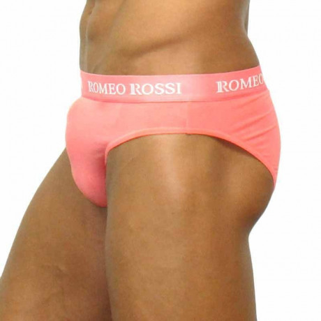 Коралловые мужские брифы