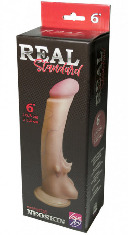Фаллоимитатор киберкожа REAL Standard