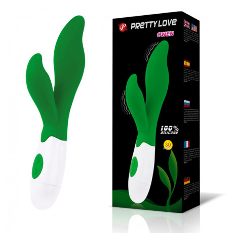 Вибратор с вагинальной и клиторальной стимуляцией Owen