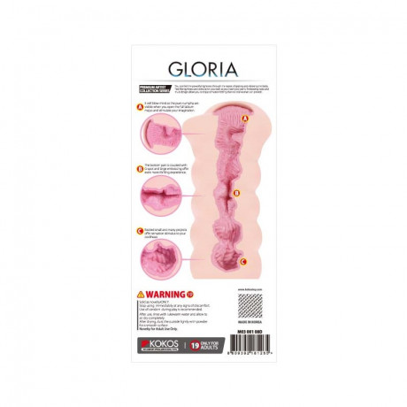 Реалистичный мастурбатор в форме вагины 20-ти летней девушки GLORIA