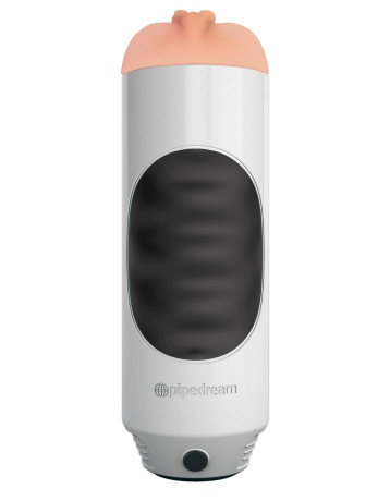 Вибромастурбатор ультра реалистичная вагина в мягкой тубе Mega Grip Vibrating Stroker Pus