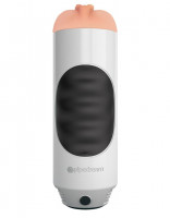 Вибромастурбатор ультра реалистичная вагина в мягкой тубе Mega Grip Vibrating Stroker Pus