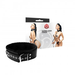 Ошейник с мягкой подкладкой и поводком 120 см