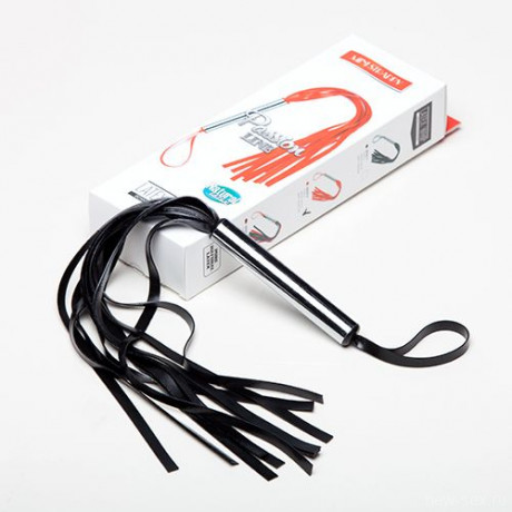 Плеть мини из натурального латекса с широкими лентами