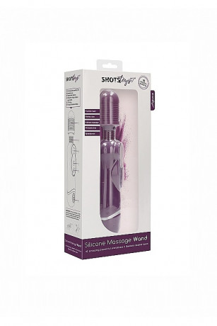 Универсальный массажер с подвижной головкой Silicone Massage Wand