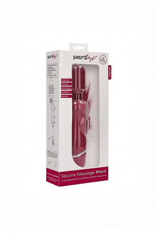 Универсальный массажер с подвижной головкой Silicone Massage Wand