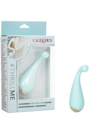 Перезаряжаемый мульти скоростной миниатюрный вибромассажер Slay ThrillMe