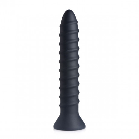 Вибромассажер спиральный Power Screw 10X Spiral Silicone Vibrator