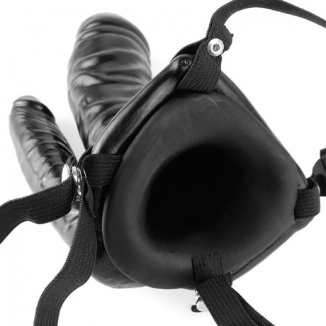 Фаллопротез с креплением VIBRATING DUAL PENETRATOR