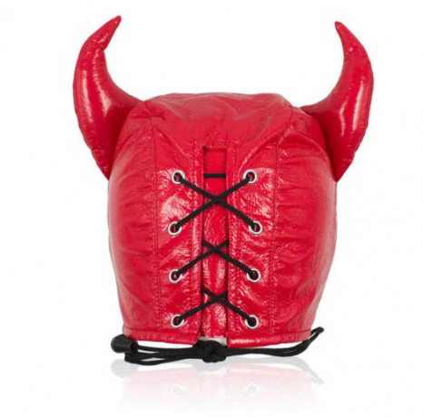 Полушлем-маска чертика