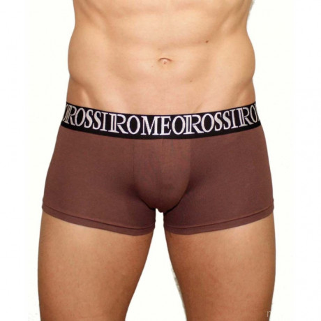 Коричневые мужские трусы хипсы