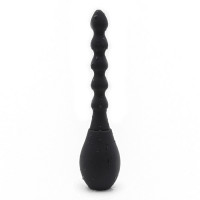 Анальный душ с длинной стимулирующей насадкой