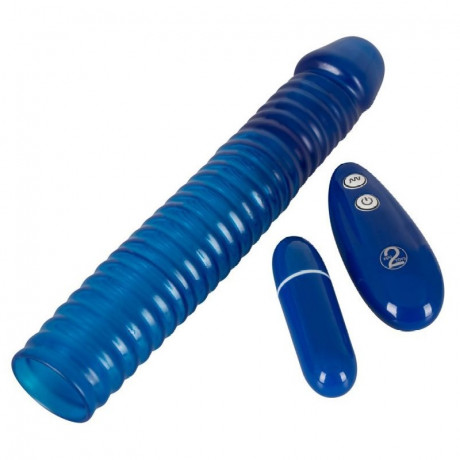 Удлиняющая вибронасадка на пенис Vibro-Penis Sleeve