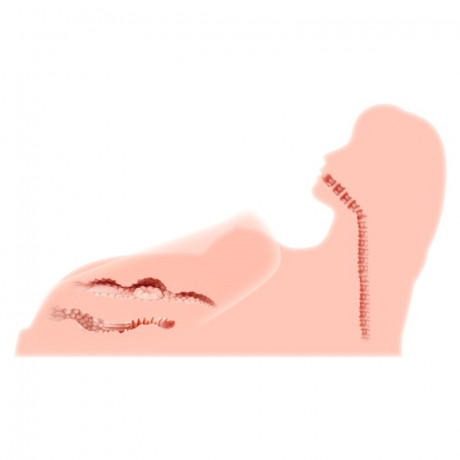 Мастурбатор в форме женского тела с вибрацией и ротацией HERA