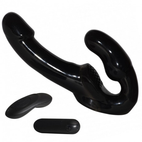 Стимулятор с вибрацией и пультом управления