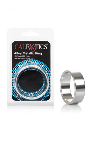 Гладкое бесшовное широкое металлическое кольцо из алюминия Alloy Metallic Ring Extra