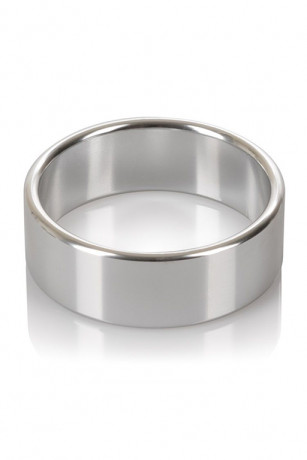 Гладкое бесшовное широкое металлическое кольцо из алюминия Alloy Metallic Ring Extra