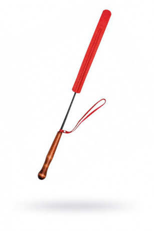 Стек из деревянной рукояти и хлыста из кожи