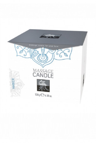 Свеча с ароматом амбры для эротического массажа