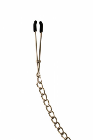 Металлические зажимы на соски на элегантной цепочке Party Hard Lust