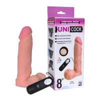 Насадка-реалистик Harness диаметром 4,8 см с вибрацией