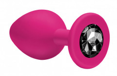 Анальная пробка Emotions Cutie Small Pink crystal